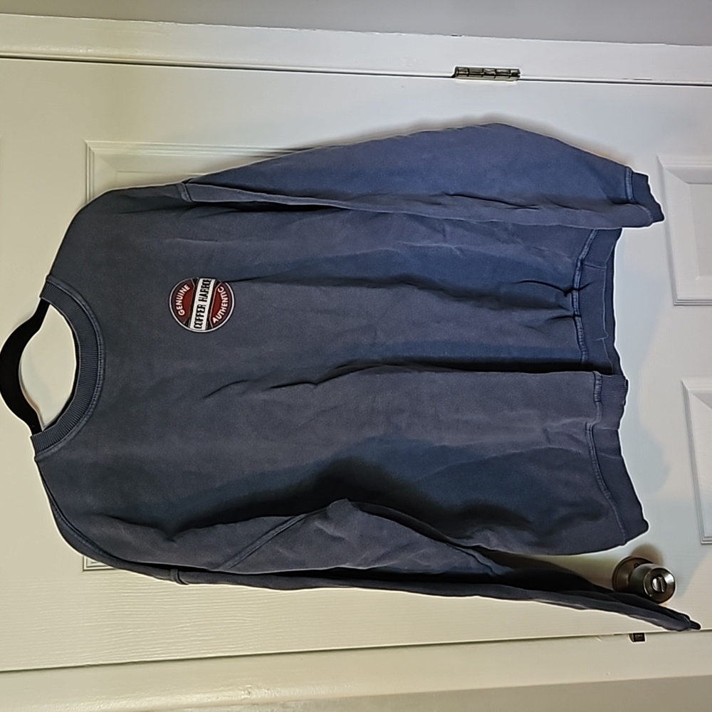 Copper Harbor MI size L blue sweater 💙